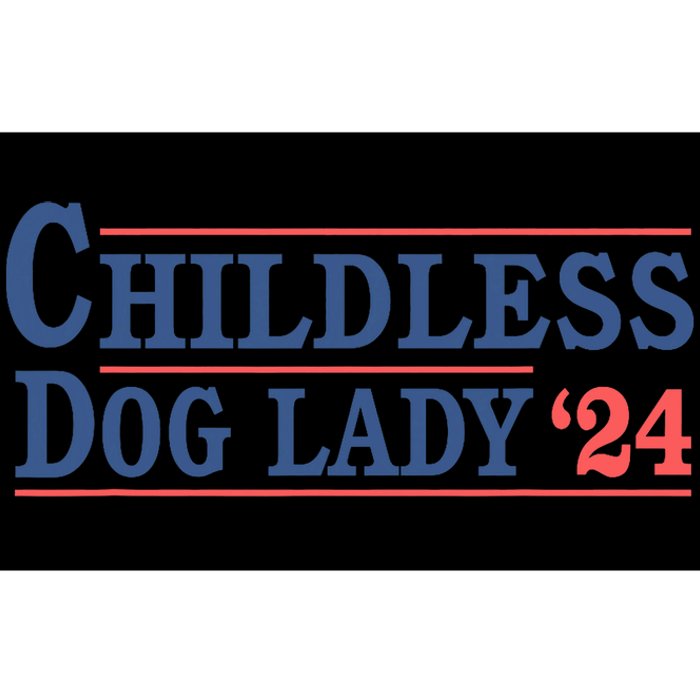 Childless Dog Lady Ladies Voting Election 2024 Usa Kamala Harris 20224 Bumper Sticker