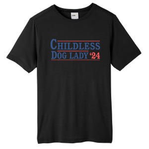 Childless Dog Lady Ladies Voting Election 2024 Usa Kamala Harris 20224 Tall Fusion ChromaSoft Performance T-Shirt