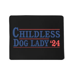 Childless Dog Lady Ladies Voting Election 2024 Usa Kamala Harris 20224 Mousepad