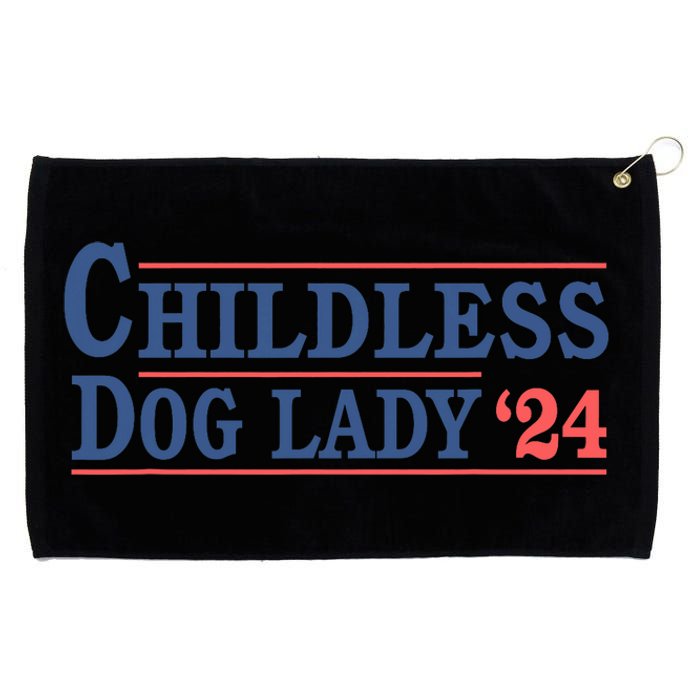 Childless Dog Lady Ladies Voting Election 2024 Usa Kamala Harris 20224 Grommeted Golf Towel