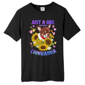 Chihuahua Dog Lover Funny Cute Puppy Cute Gift Tall Fusion ChromaSoft Performance T-Shirt