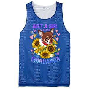 Chihuahua Dog Lover Funny Cute Puppy Cute Gift Mesh Reversible Basketball Jersey Tank