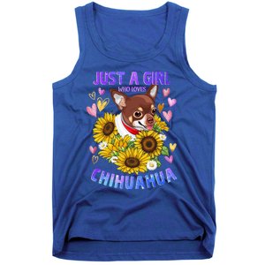 Chihuahua Dog Lover Funny Cute Puppy Cute Gift Tank Top