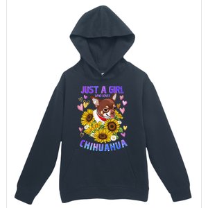 Chihuahua Dog Lover Funny Cute Puppy Cute Gift Urban Pullover Hoodie