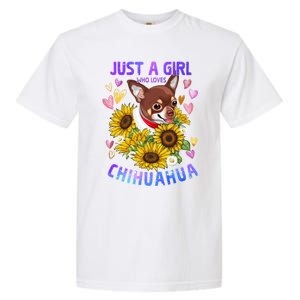 Chihuahua Dog Lover Funny Cute Puppy Cute Gift Garment-Dyed Heavyweight T-Shirt