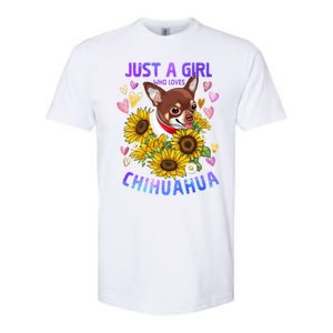 Chihuahua Dog Lover Funny Cute Puppy Cute Gift Softstyle CVC T-Shirt