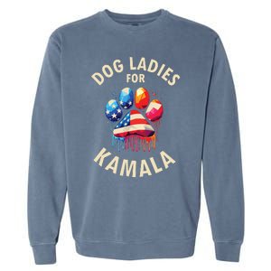 Childless Dog Ladies Garment-Dyed Sweatshirt