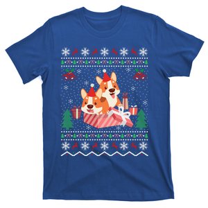 Corgi Dog Lover Xmas Gift Ugly Corgi Christmas Gift T-Shirt