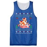 Corgi Dog Lover Xmas Gift Ugly Corgi Christmas Gift Mesh Reversible Basketball Jersey Tank