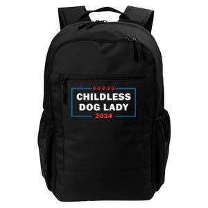 Childless Dog Lady Is Voting Kamala Election Usa 2024 Daily Commute Backpack