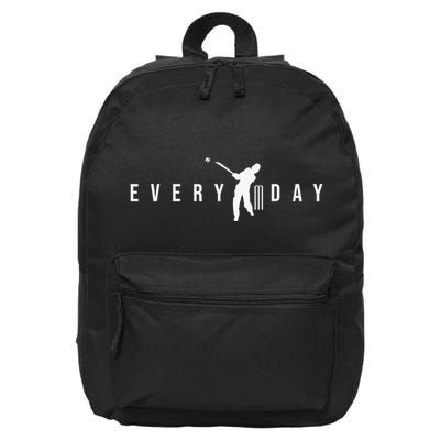 Cricket Dad Like A Normal Dad Just Cooler Cricket Player 16 in Basic Backpack