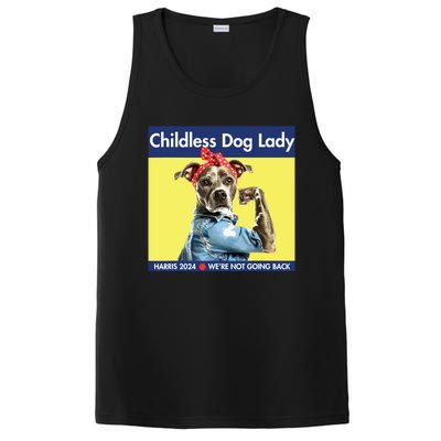 Childless Dog Lady Is Voting Kamala Election Usa 2024 PosiCharge Competitor Tank