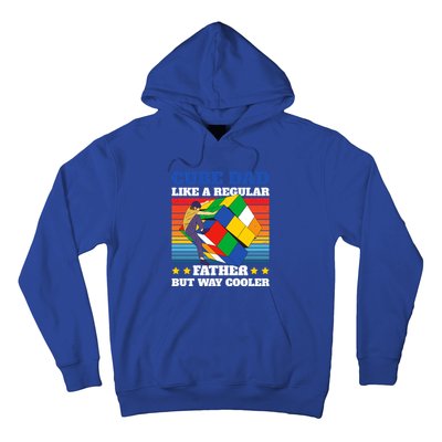 Cube Dad Like A Regular Dad But Way Cooler For Father's Day Gift Hoodie