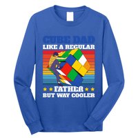 Cube Dad Like A Regular Dad But Way Cooler For Father's Day Gift Long Sleeve Shirt