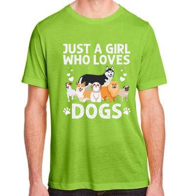 Cool Dog Lover For Women Groomer Handler Dog Lady Adult ChromaSoft Performance T-Shirt