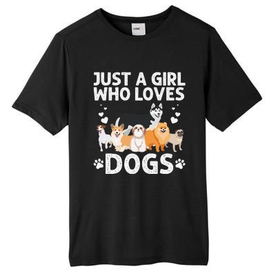 Cool Dog Lover For Women Groomer Handler Dog Lady Tall Fusion ChromaSoft Performance T-Shirt