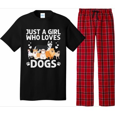 Cool Dog Lover For Women Groomer Handler Dog Lady Pajama Set