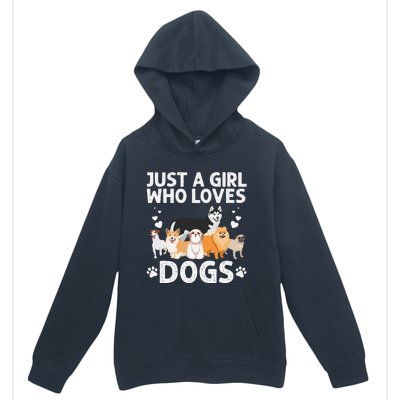 Cool Dog Lover For Women Groomer Handler Dog Lady Urban Pullover Hoodie