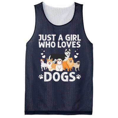 Cool Dog Lover For Women Groomer Handler Dog Lady Mesh Reversible Basketball Jersey Tank