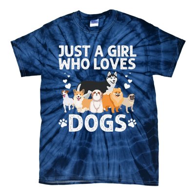 Cool Dog Lover For Women Groomer Handler Dog Lady Tie-Dye T-Shirt