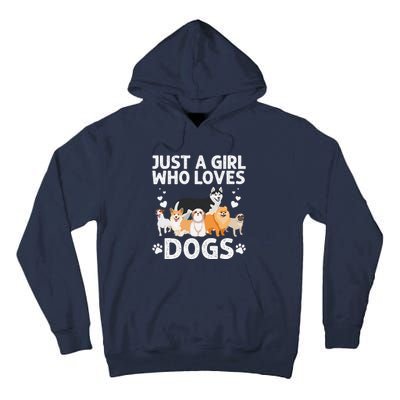 Cool Dog Lover For Women Groomer Handler Dog Lady Tall Hoodie