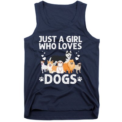 Cool Dog Lover For Women Groomer Handler Dog Lady Tank Top