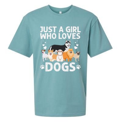 Cool Dog Lover For Women Groomer Handler Dog Lady Sueded Cloud Jersey T-Shirt