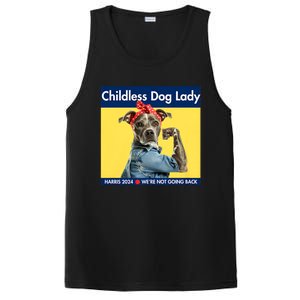 Childless Dog Lady Is Voting Kamala Election Usa 2024 PosiCharge Competitor Tank