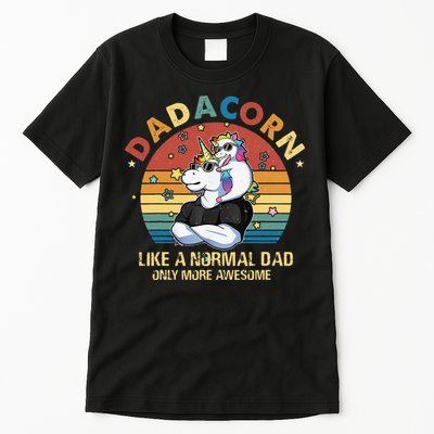Cute Dadacorn Like A Normal Dad Only More Awesome Daddy Tall T-Shirt