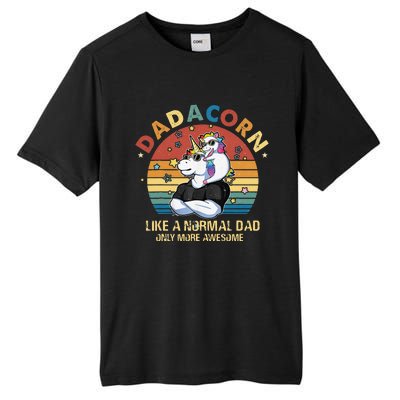 Cute Dadacorn Like A Normal Dad Only More Awesome Daddy Tall Fusion ChromaSoft Performance T-Shirt