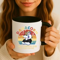 Cute Dadacorn Like A Normal Dad Only More Awesome Daddy Mug