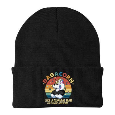Cute Dadacorn Like A Normal Dad Only More Awesome Daddy Beanie