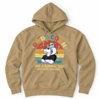 Cute Dadacorn Like A Normal Dad Only More Awesome Daddy Hoodie