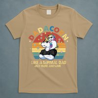 Cute Dadacorn Like A Normal Dad Only More Awesome Daddy T-Shirt