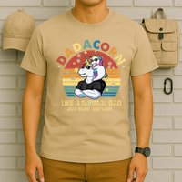 Cute Dadacorn Like A Normal Dad Only More Awesome Daddy T-Shirt