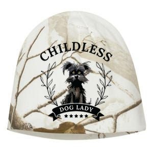 Childless Dog Lady For President 2024 Childless Dog Lady Kati - Camo Knit Beanie