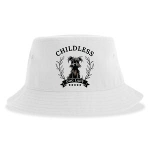 Childless Dog Lady For President 2024 Childless Dog Lady Sustainable Bucket Hat