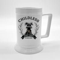 Childless Dog Lady For President 2024 Childless Dog Lady Beer Stein