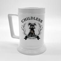 Childless Dog Lady For President 2024 Childless Dog Lady Beer Stein