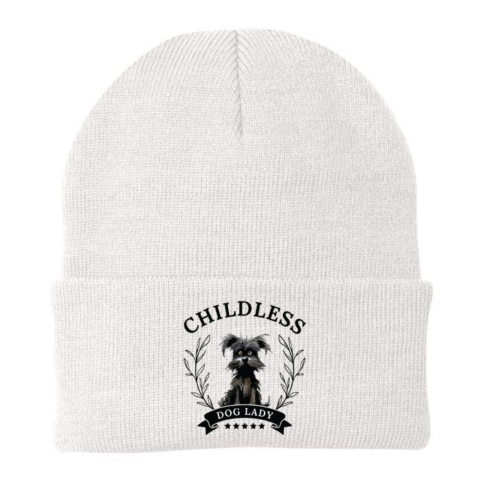 Childless Dog Lady For President 2024 Childless Dog Lady Knit Cap Winter Beanie