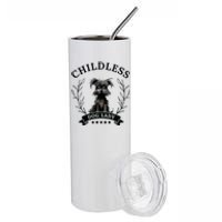 Childless Dog Lady For President 2024 Childless Dog Lady Stainless Steel Tumbler