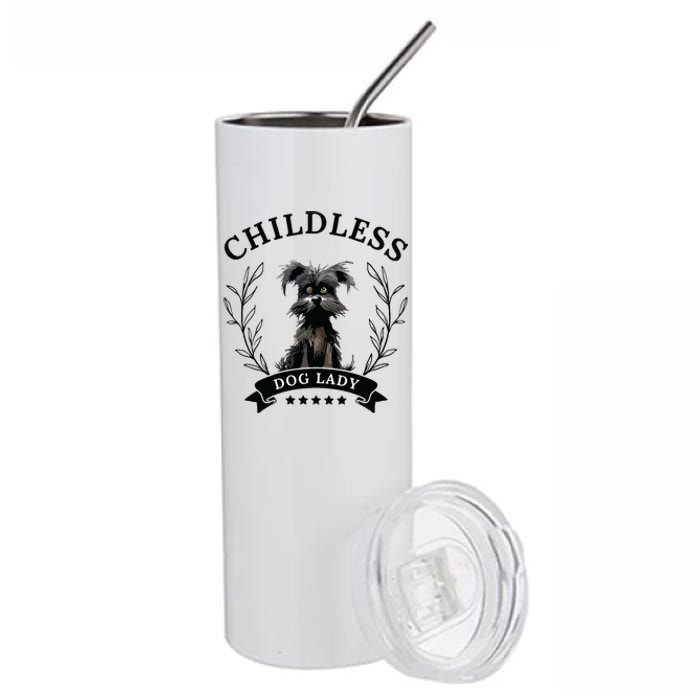 Childless Dog Lady For President 2024 Childless Dog Lady Stainless Steel Tumbler