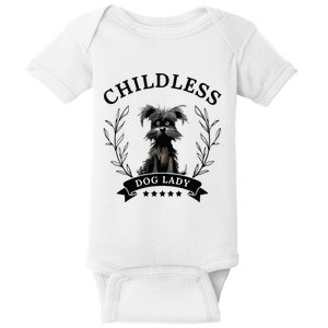 Childless Dog Lady For President 2024 Childless Dog Lady Baby Bodysuit