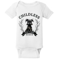 Childless Dog Lady For President 2024 Childless Dog Lady Baby Bodysuit