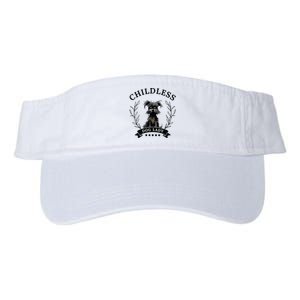 Childless Dog Lady For President 2024 Childless Dog Lady Valucap Bio-Washed Visor