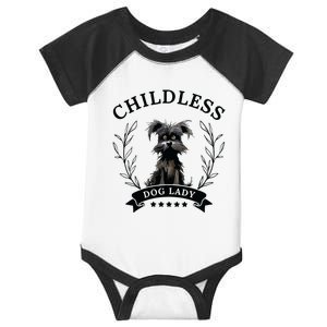 Childless Dog Lady For President 2024 Childless Dog Lady Infant Baby Jersey Bodysuit