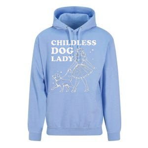 Childless Dog Lady Funny Pet Cat Vote 2024 Ladies Is Voting Gift Unisex Surf Hoodie