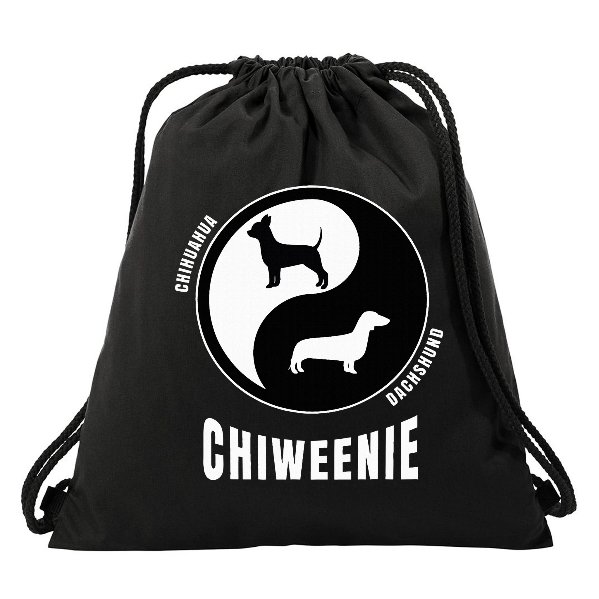 Chiweenie Dog Lovers Breeders Gift Pet Chiweenie Drawstring Bag