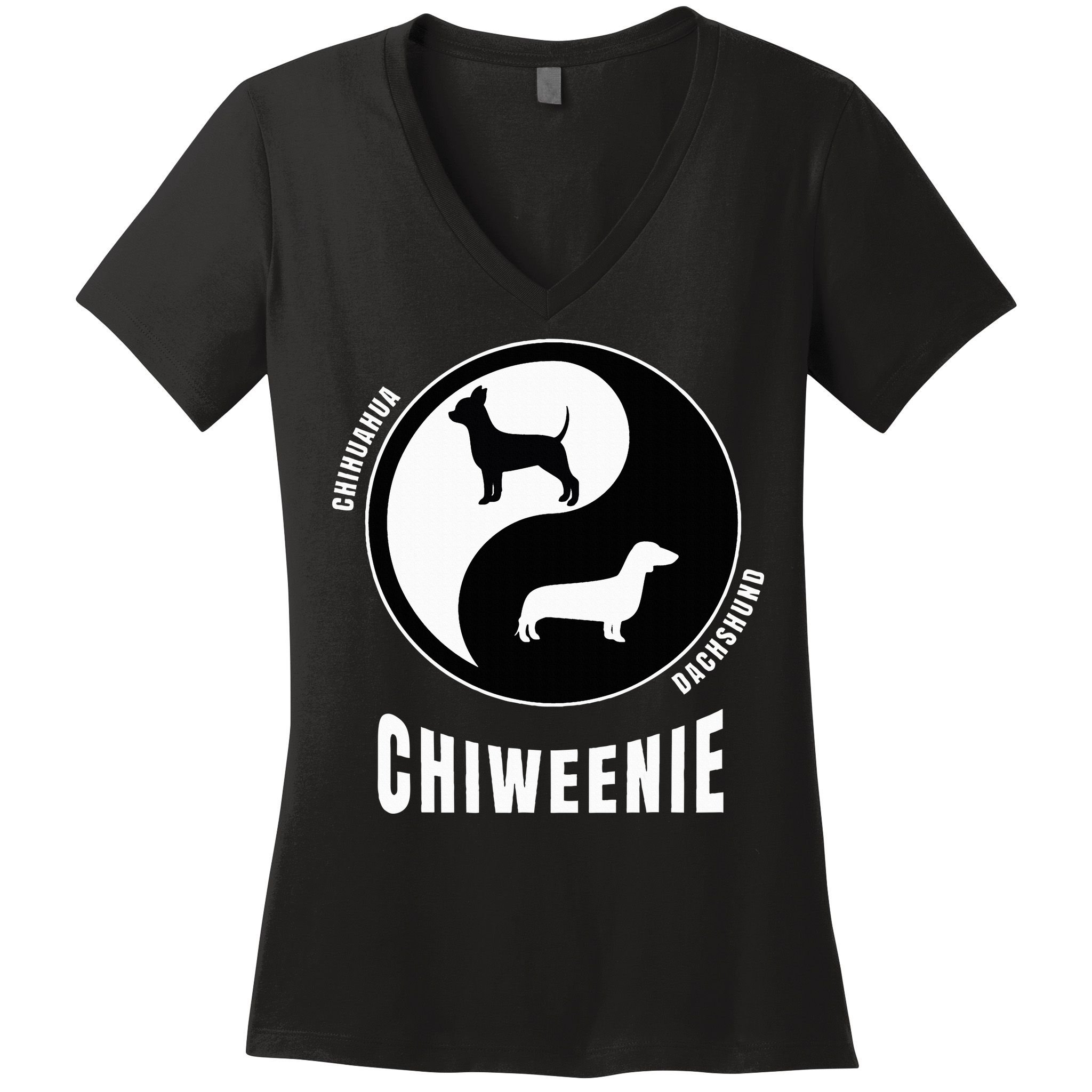 Chiweenie Dog Lovers Breeders Gift Pet Chiweenie Women's V-Neck T-Shirt