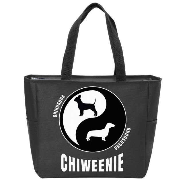 Chiweenie Dog Lovers Breeders Gift Pet Chiweenie Zip Tote Bag